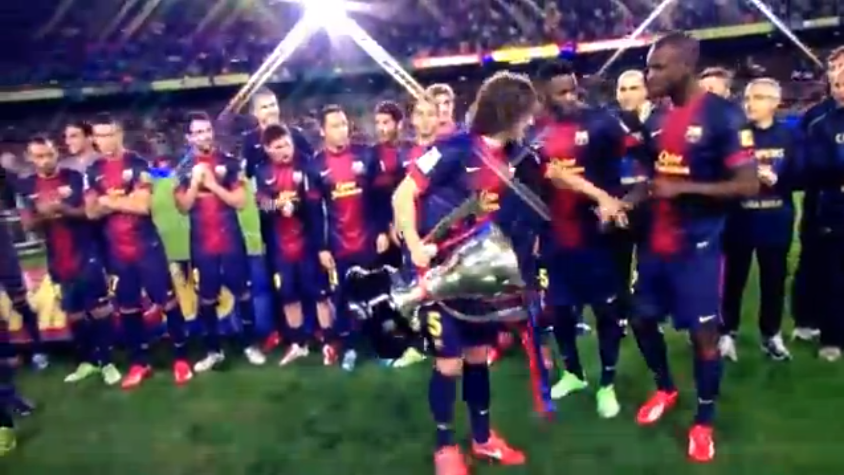 Carles Puyol, Ligatitel, Eric Abidal, Alex Song, Barcelona
